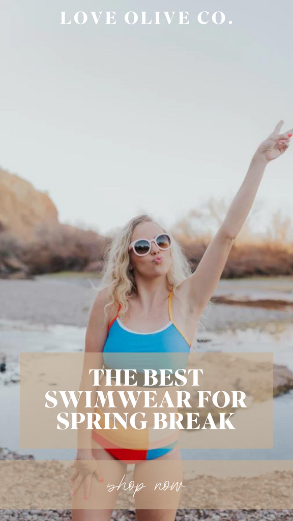 the best swimwear for spring break. www.lovaoliveco.com