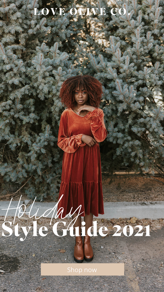 holiday style guide 2021. www.lovaoliveco.com