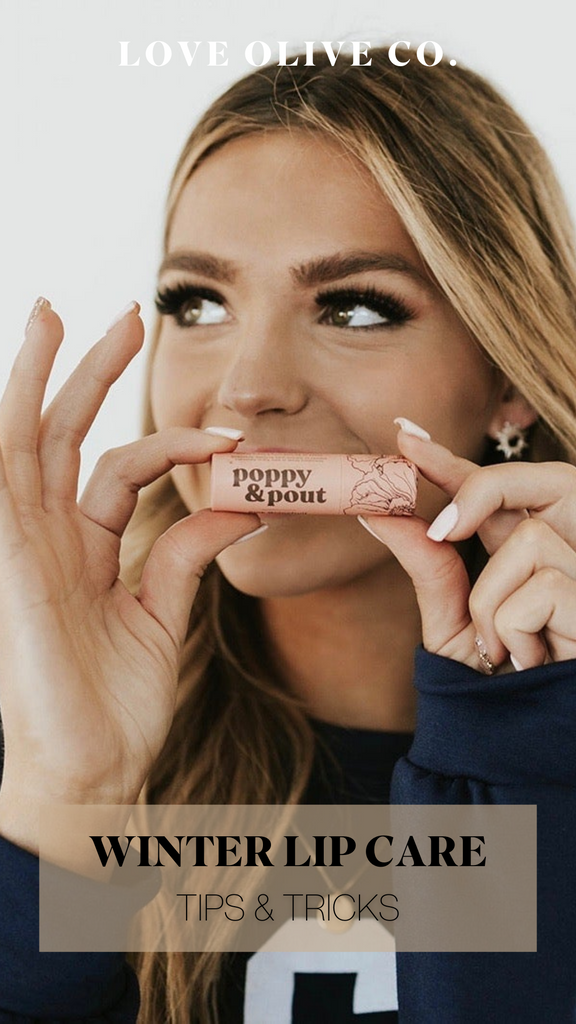 Winter Lip Care Tips & Tricks. www.lovaoliveco.com