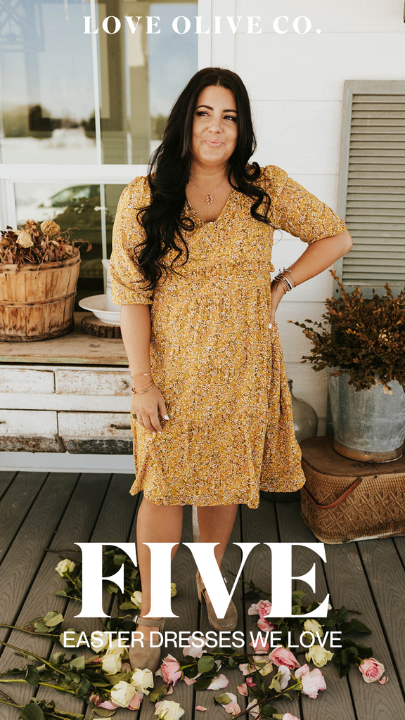 5 easter dresses we love.  www.lovaoliveco.com