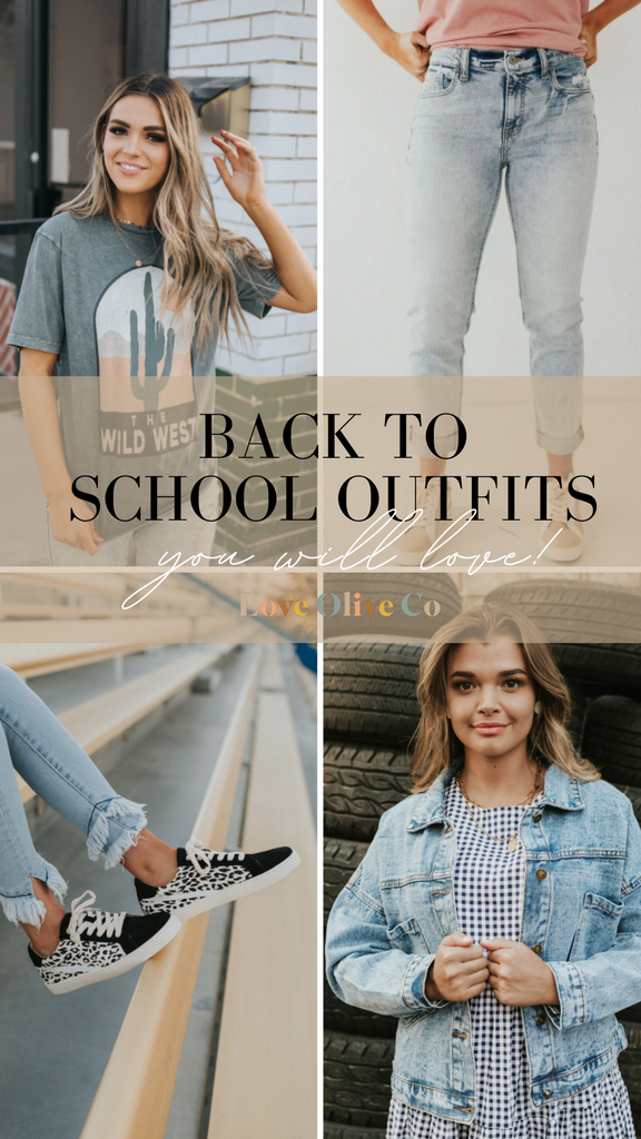 back to school outfit ideas your will love. www.lovaoliveco.com