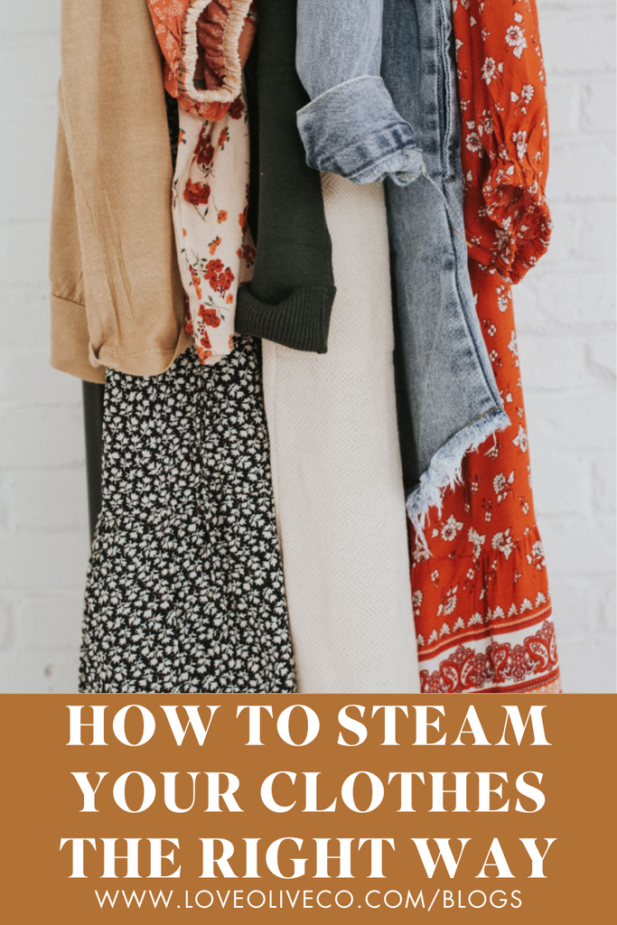 How to Steam Your Clothes the Right Way www.lovaoliveco.com