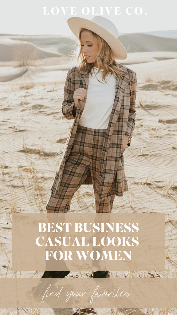 best business casual looks for women. www.lovaoliveco.com