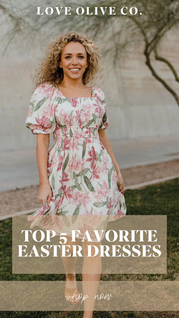 top 5 favorite easter dresses. www.lovaoliveco.com