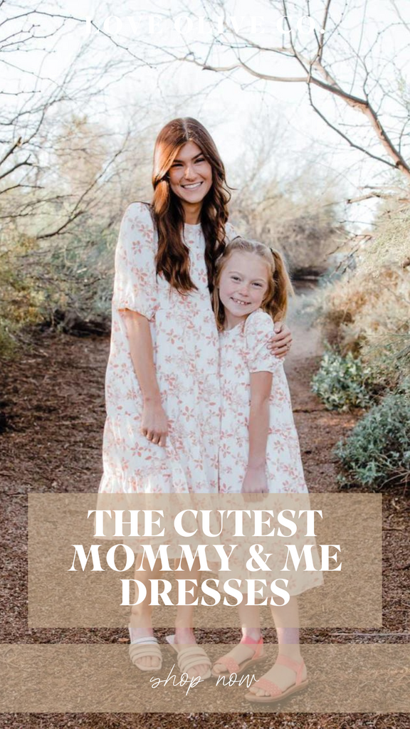 The cutest mommy and me dresses. www.lovaoliveco.com