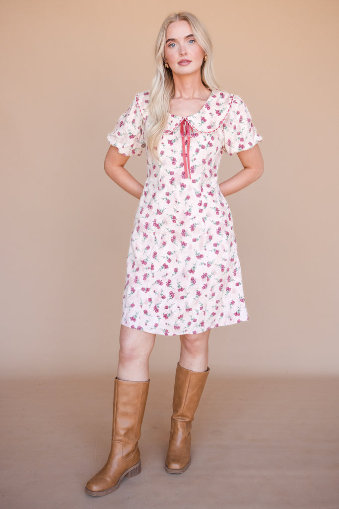 Khari Dress-Pink Floral