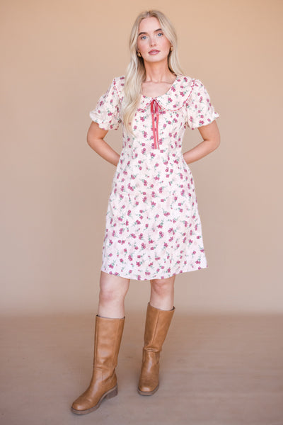 Khari Dress-Pink Floral