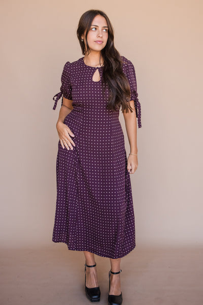 Audrey Dress-Mulberry