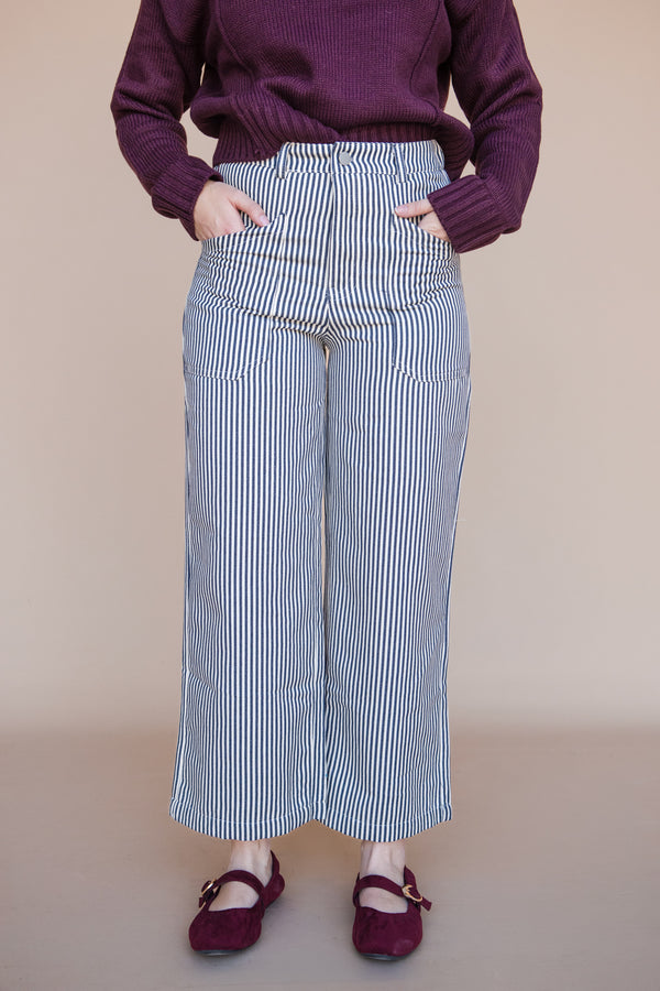 Holmes Pants-Navy