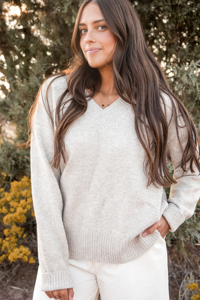 Sandra Sweater-Beige
