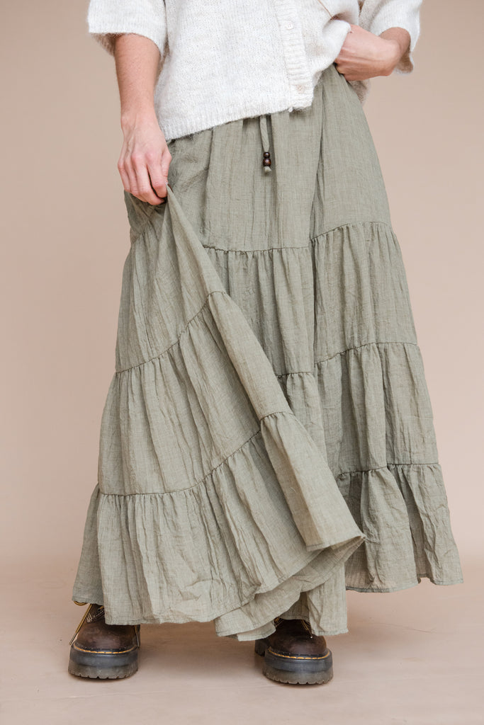 Felicity Skirt-Olive