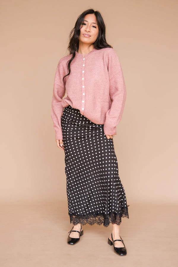 Nina Cardigan-Salmon