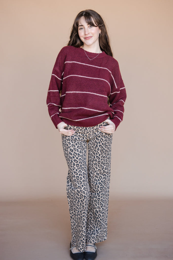 Kiely Denim-Leopard