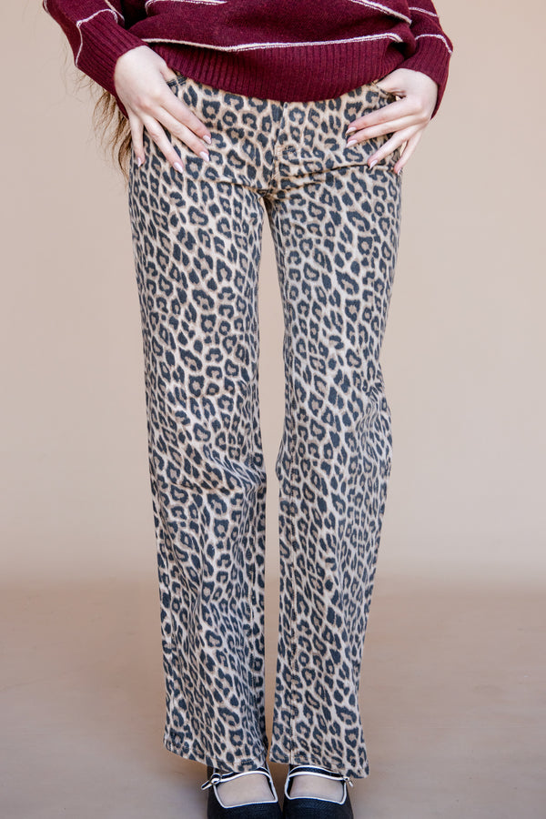 Kiely Denim-Leopard