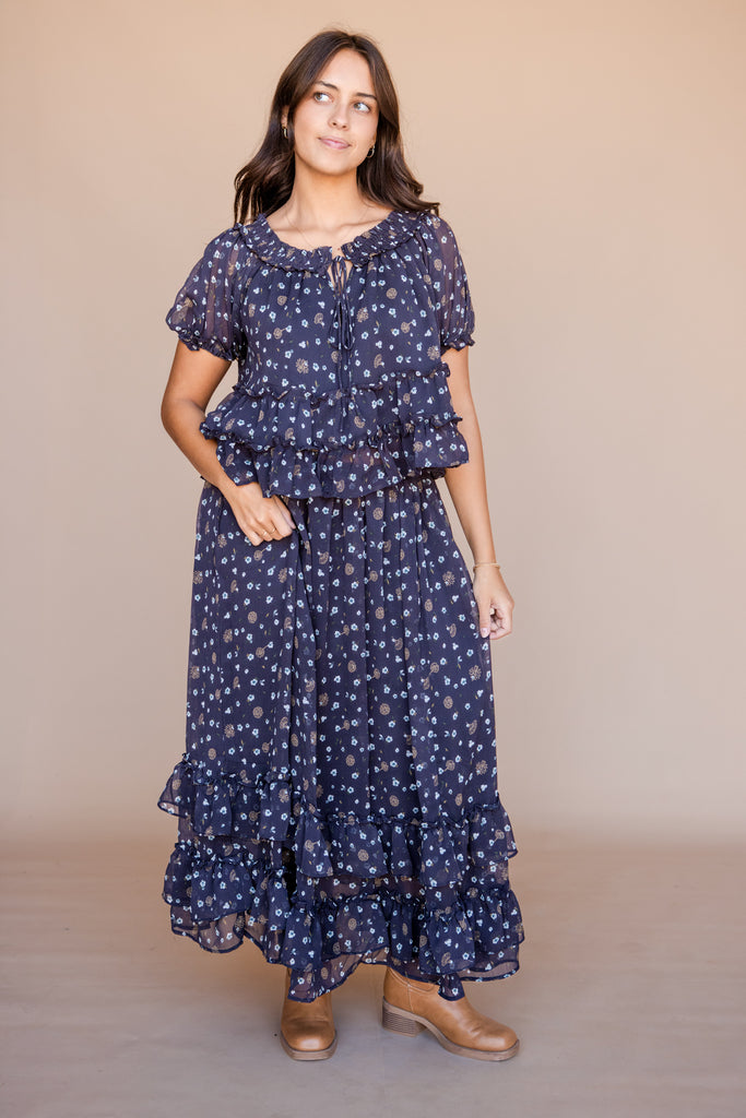 Miriam Skirt-Navy