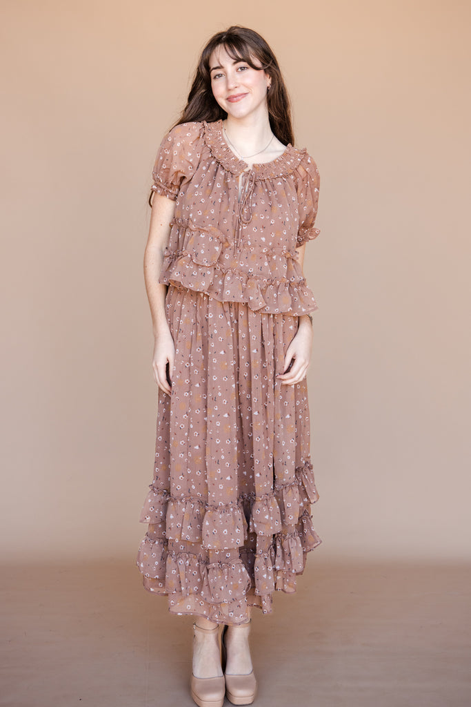 Miriam Skirt-Mocha