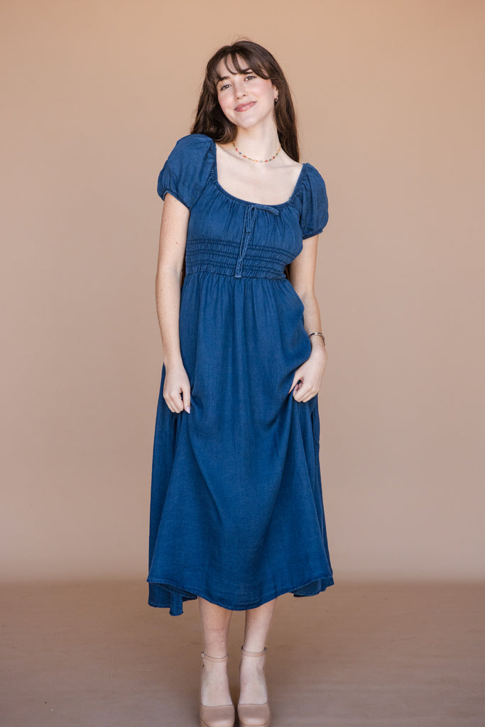 Janet Dress-Chambray