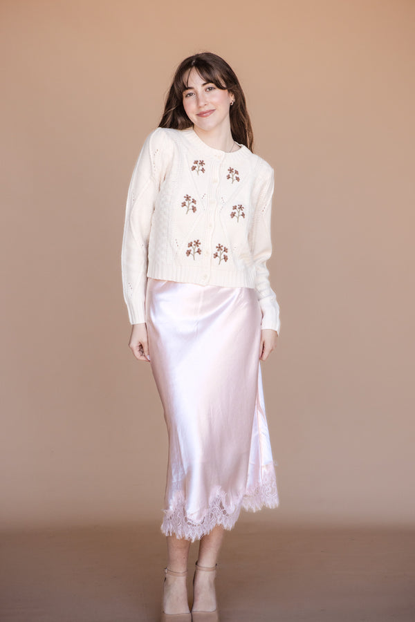 Clarice Cardigan-Cream