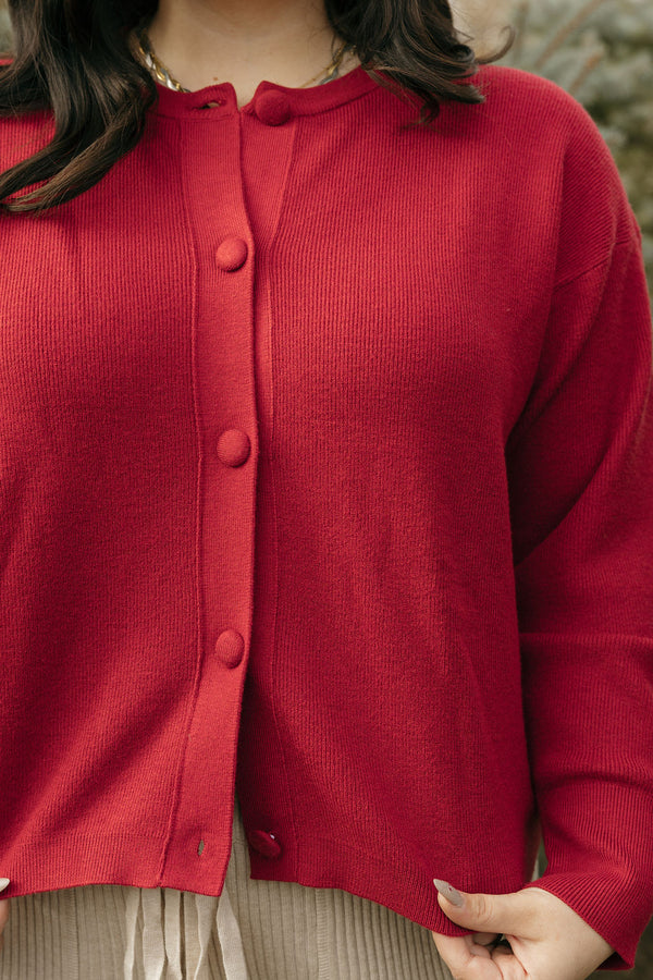 Marcie Cardigan-Scarlet