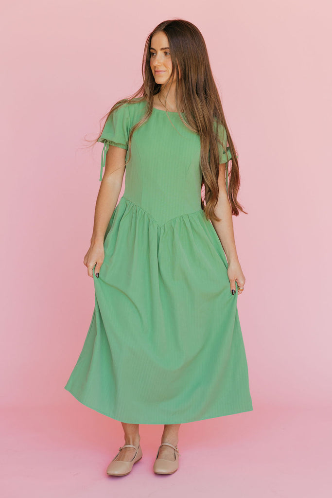 Addilyn Dress-Green