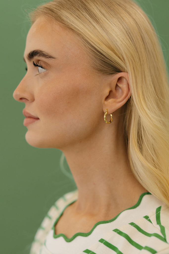 Janice Earrings-24K Gold Filled
