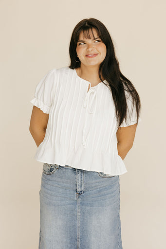 Willow Top-White