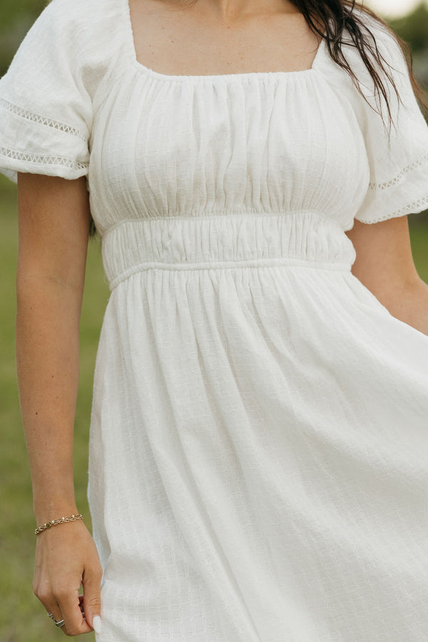 Kensington Dress-Ivory