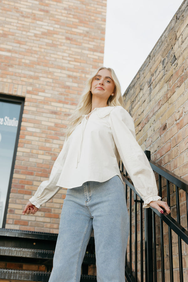Lottie Top-Ivory