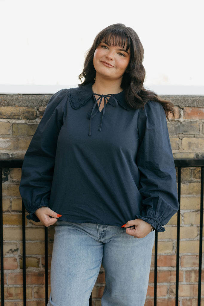 Lottie Top-Navy