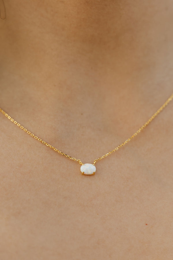 Christie Necklace-Gold