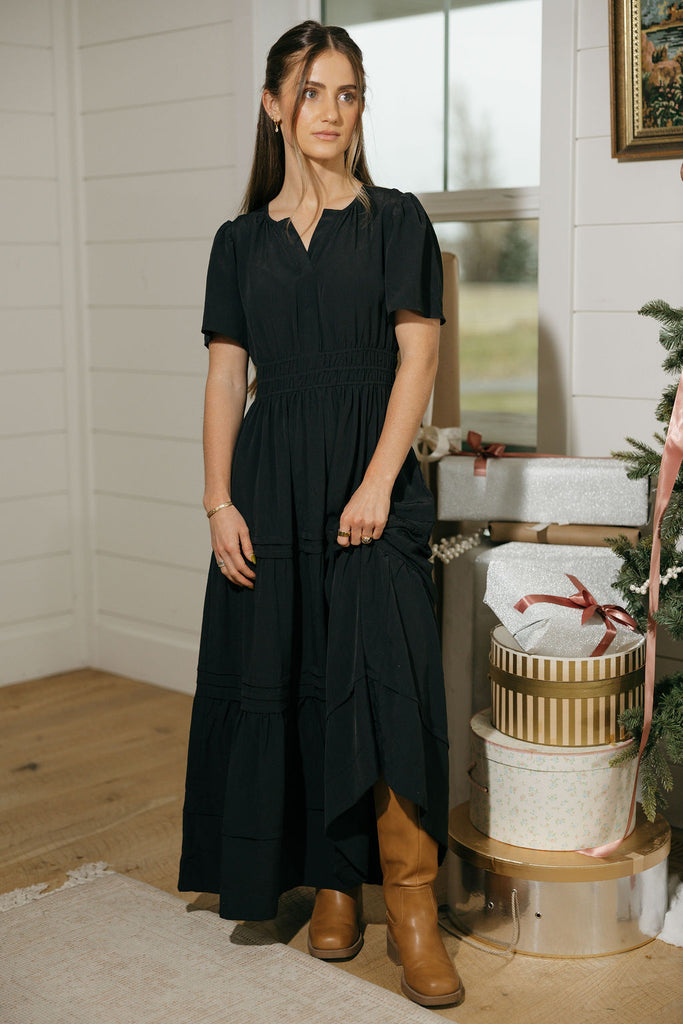 Caribbean Dress-Black